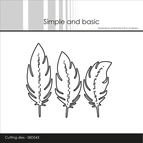 Simple and Basic Feathers Dies (SBD543)