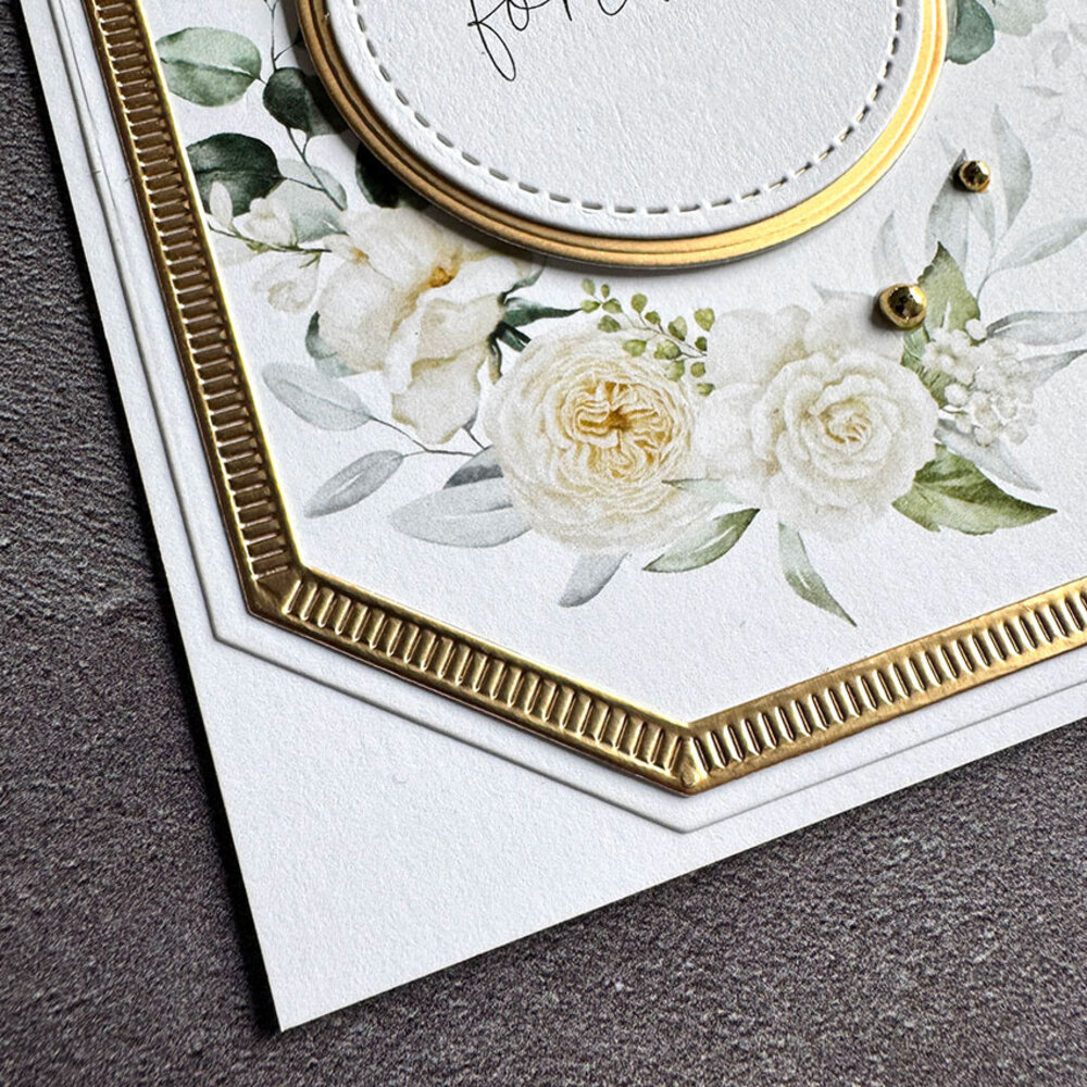 Simple and Basic Misc Edged Borders A6 Dies (SBD539)