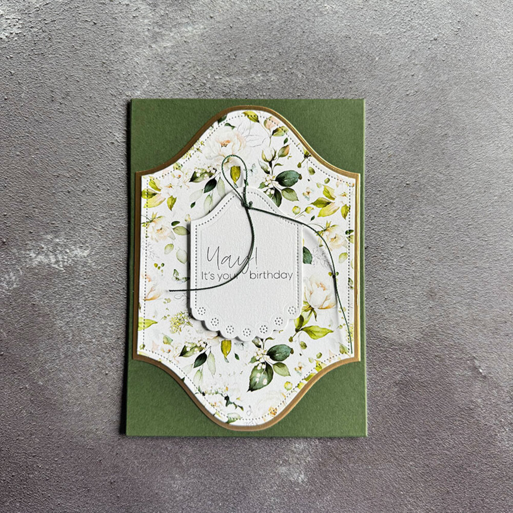 Simple and Basic Ornamental Frame A6 / A7 Dies (SBD540)