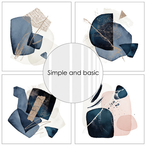 Simple and Basic Soft Watercolour Backgrounds 6x6 Inch Paper Pad (SBP547) Simple and Basic Soft Watercolour Backgrounds 6x6 Inch Paper Pad (SBP547)