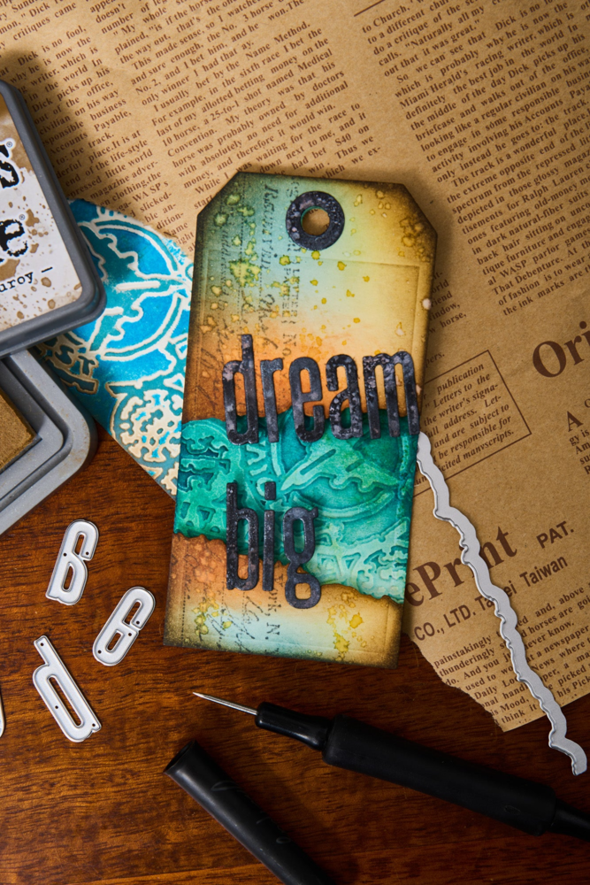 Sizzix Multi-Level Textured Impressions by Tim Holtz Vault Airmail (666869) Sizzix Multi-Level Textured Impressions by Tim Holtz Vault Airmail (666869)