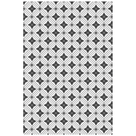 Sizzix Multi-Level Textured Impressions by Tim Holtz Vault Diamonds (666867) Sizzix Multi-Level Textured Impressions by Tim Holtz Vault Diamonds (666867)