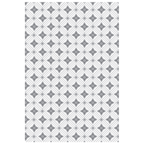 Sizzix Multi-Level Textured Impressions by Tim Holtz Vault Diamonds (666867) Sizzix Multi-Level Textured Impressions by Tim Holtz Vault Diamonds (666867)