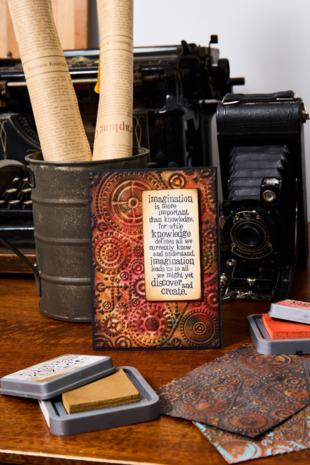 Sizzix Multi-Level Textured Impressions by Tim Holtz Vault Gears (666866) Sizzix Multi-Level Textured Impressions by Tim Holtz Vault Gears (666866)