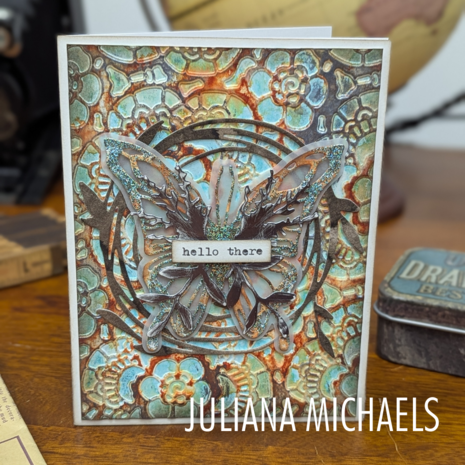 Sizzix Multi-Level Textured Impressions by Tim Holtz Vault Lace (666865) Sizzix Multi-Level Textured Impressions by Tim Holtz Vault Lace (666865)