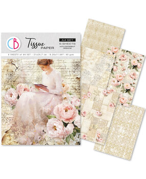 Ciao Bella Tissue Paper A4 A Timeless Love (6pcs) (HA002)