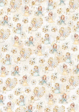 Ciao Bella Blessing Day A5 Rice Paper Mixed (8pcs) (CBRS011)