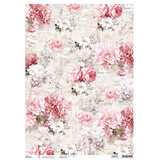 Ciao Bella Timeless Moments Rice Paper A3 Timeless Bloom (3pcs) (CBRM128) (DISCONTINUED)