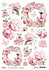 Timeless Moments Rice Paper A4 Essence of Spring (5pcs) (CBRP521) (DISCONTINUED)