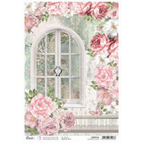 Ciao Bella Timeless Moments Rice Paper A4 Whispering Garden (5pcs) (CBRP516) (DISCONTINUED)