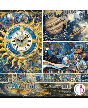 Ciao Bella Celestial 12x12 Inch Patterns Pad (8pcs) (CBT087)