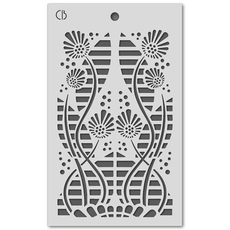 Ciao Bella Celestial 5x8 Inch Texture Stencil Tikal (MS066) (DISCONTINUED) Ciao Bella Celestial 5x8 Inch Texture Stencil Tikal (MS066) (DISCONTINUED)