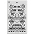 Celestial 5x8 Inch Texture Stencil Tikal (MS066) (DISCONTINUED)
