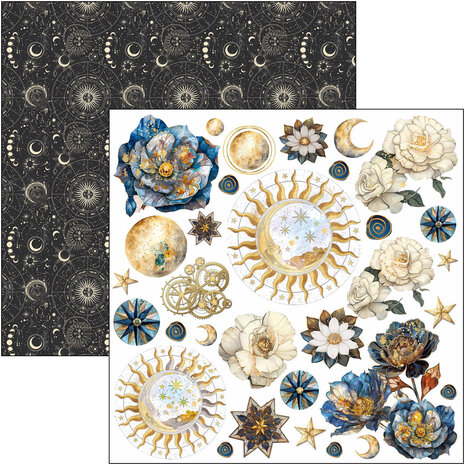 Ciao Bella Celestial 6x6 Inch Fussy Cut Pad (24pcs) (CBQE087) Ciao Bella Celestial 6x6 Inch Fussy Cut Pad (24pcs) (CBQE087)