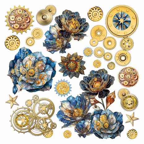 Ciao Bella Celestial 6x6 Inch Vellum Fussy Cut (6pcs) (CBVQ026) Ciao Bella Celestial 6x6 Inch Vellum Fussy Cut (6pcs) (CBVQ026)