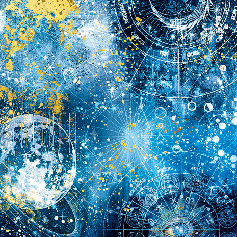 Ciao Bella Celestial 6x6 Inch Vellum Fussy Cut (6pcs) (CBVQ026) Ciao Bella Celestial 6x6 Inch Vellum Fussy Cut (6pcs) (CBVQ026)