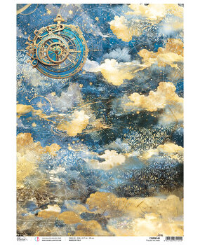 Ciao Bella Celestial A3 Rice Paper Follow the Stars (3pcs) (CBRM140)