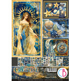 Ciao Bella Celestial A4 Creative Pad (9pcs) (CBCL087)