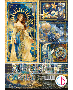 Ciao Bella Celestial A4 Creative Pad (9pcs) (CBCL087) Ciao Bella Celestial A4 Creative Pad (9pcs) (CBCL087)