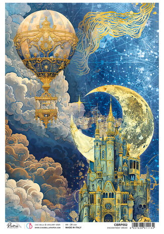 Ciao Bella Celestial A4 Rice Paper Enchantment Dream (5pcs) (CBRP552) Ciao Bella Celestial A4 Rice Paper Enchantment Dream (5pcs) (CBRP552)