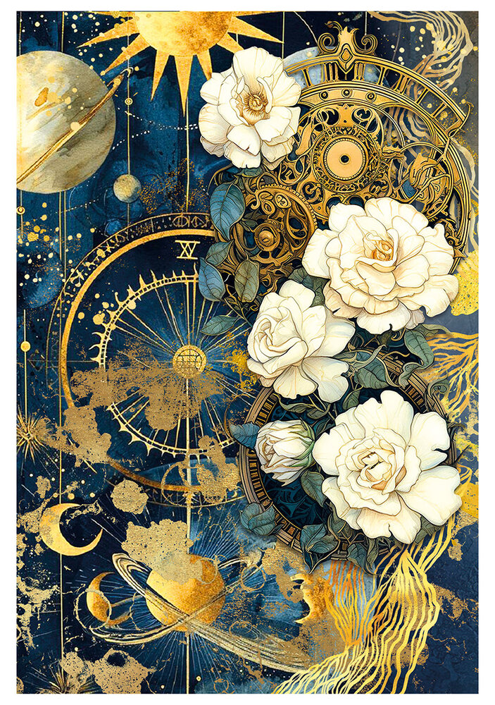 Ciao Bella Celestial A4 Rice Paper Mixed (4pcs) (CBRA003) Ciao Bella Celestial A4 Rice Paper Mixed (4pcs) (CBRA003)