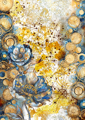 Ciao Bella Celestial A4 Vellum Paper Patterns (6pcs) (CBV026)