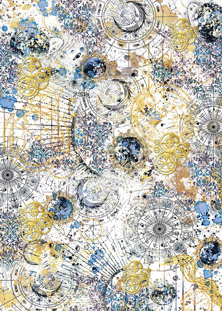 Ciao Bella Celestial A4 Vellum Paper Patterns (6pcs) (CBV026)