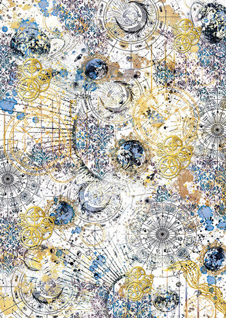 Ciao Bella Celestial A4 Vellum Paper Patterns (6pcs) (CBV026)