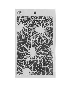 Ciao Bella Cabinet of Curiosities 5x8 Inch Texture Stencil Spiders (MSB028) Ciao Bella Cabinet of Curiosities 5x8 Inch Texture Stencil Spiders (MSB028)