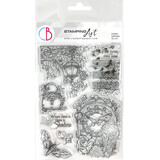 Ciao Bella Cabinet of Curiosities 6x8 Inch Clear Stamps The Raven (PS8056) (DISCONTINUED)