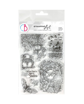 Ciao Bella Cabinet of Curiosities 6x8 Inch Clear Stamps The Raven (PS8056) (DISCONTINUED) Ciao Bella Cabinet of Curiosities 6x8 Inch Clear Stamps The Raven (PS8056) (DISCONTINUED)