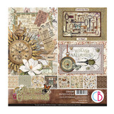 Ciao Bella Cabinet of Curiosities 8x8 Inch Paper Pad (12pcs) (CBH085)
