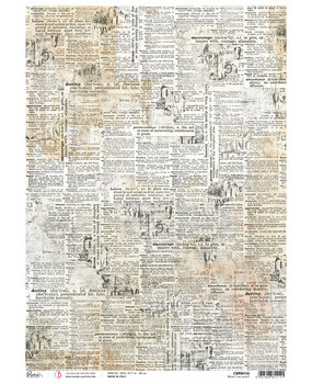 Ciao Bella Cabinet of Curiosities A3 Rice Paper What's the news? (3pcs) (CBRM134) Ciao Bella Cabinet of Curiosities A3 Rice Paper What's the news? (3pcs) (CBRM134)