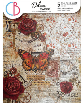 Ciao Bella Cabinet of Curiosities A4 Deluxe Paper Pearl-Copper (5pcs) (CBD019) Ciao Bella Cabinet of Curiosities A4 Deluxe Paper Pearl-Copper (5pcs) (CBD019)