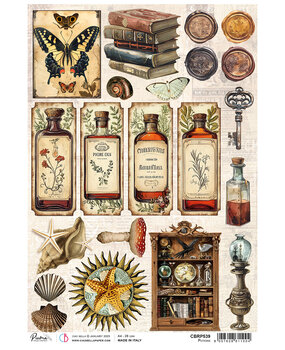 Ciao Bella Cabinet of Curiosities A4 Rice Paper Potions (5pcs) (CBRP539) Ciao Bella Cabinet of Curiosities A4 Rice Paper Potions (5pcs) (CBRP539)