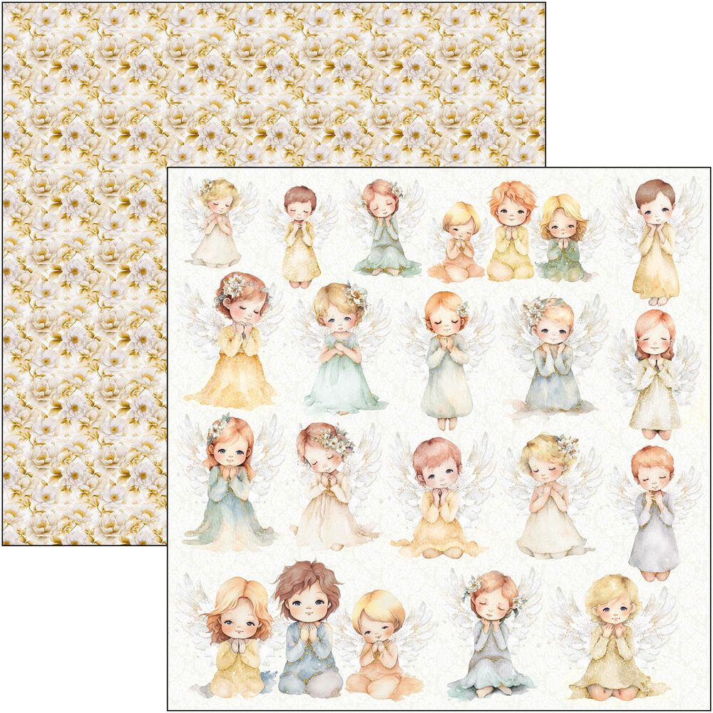 Ciao Bella Blessing Day 12x12 Inch Patterns Pad (8pcs) (CBT086) Ciao Bella Blessing Day 12x12 Inch Patterns Pad (8pcs) (CBT086)