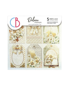 Ciao Bella Blessing Day 6x6 Inch Deluxe Paper Pearl (5pcs) (CBDQ020) Ciao Bella Blessing Day 6x6 Inch Deluxe Paper Pearl (5pcs) (CBDQ020)