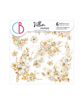 Ciao Bella Blessing Day 6x6 Inch Vellum Fussy Cut (6pcs) (CBVQ025) Ciao Bella Blessing Day 6x6 Inch Vellum Fussy Cut (6pcs) (CBVQ025)