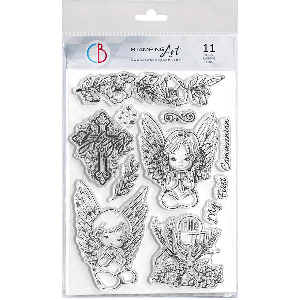 Ciao Bella Blessing Day 6x8 Inch Clear Stamps Holy Day (PS8103) Ciao Bella Blessing Day 6x8 Inch Clear Stamps Holy Day (PS8103)