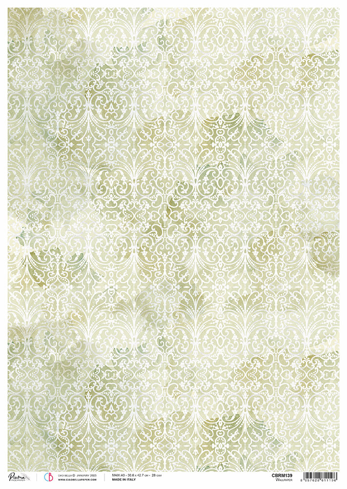 Ciao Bella Blessing Day A3 Rice Paper Wallpaper (3pcs) (CBRM139) Ciao Bella Blessing Day A3 Rice Paper Wallpaper (3pcs) (CBRM139)