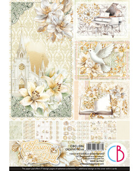 Ciao Bella Blessing Day A4 Creative Pad (9pcs) (CBCL086) Ciao Bella Blessing Day A4 Creative Pad (9pcs) (CBCL086)
