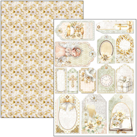 Ciao Bella Blessing Day A4 Creative Pad (9pcs) (CBCL086) Ciao Bella Blessing Day A4 Creative Pad (9pcs) (CBCL086)