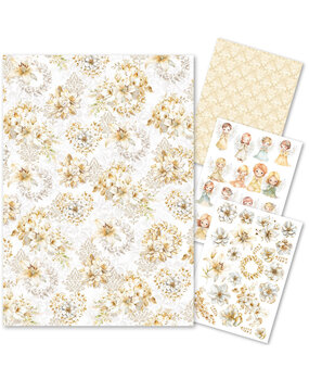 Ciao Bella Blessing Day A4 Rice Paper Mixed (4pcs) (CBRA002) Ciao Bella Blessing Day A4 Rice Paper Mixed (4pcs) (CBRA002)