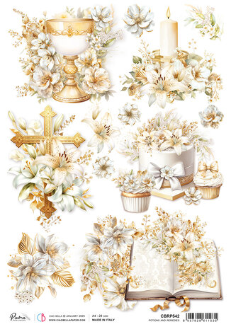 Ciao Bella Blessing Day A4 Rice Paper Potions and Remedies (5pcs) (CBRP542) Ciao Bella Blessing Day A4 Rice Paper Potions and Remedies (5pcs) (CBRP542)