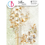 Ciao Bella Blessing Day A4 Vellum Paper Patterns (6pcs) (CBV025) Ciao Bella Blessing Day A4 Vellum Paper Patterns (6pcs) (CBV025)