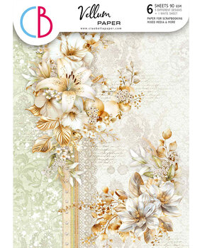 Ciao Bella Blessing Day A4 Vellum Paper Patterns (6pcs) (CBV025) Ciao Bella Blessing Day A4 Vellum Paper Patterns (6pcs) (CBV025)