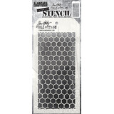 Stampers Anonymous Honeycomb Tim Holtz Layering Stencil (THS005)