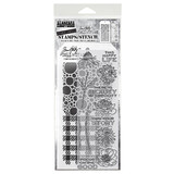 Stampers Anonymous Mixed Media #24 Tim Holtz Stamps/Stencil (THMM124)