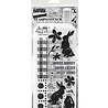 Stampers Anonymous Spring Shadows Tim Holtz Stamps/Stencil (THMM163) Stampers Anonymous Spring Shadows Tim Holtz Stamps/Stencil (THMM163)