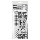 Stampers Anonymous Hipster Bunny Tim Holtz Stamps/Stencil (THMM164)